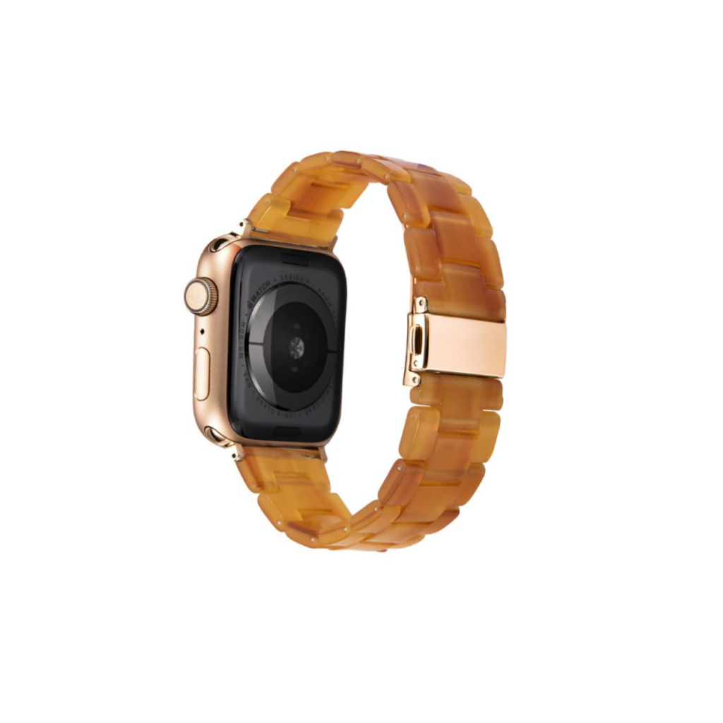 Rosetta Resin Watch Strap - Caramel - 42/44mm