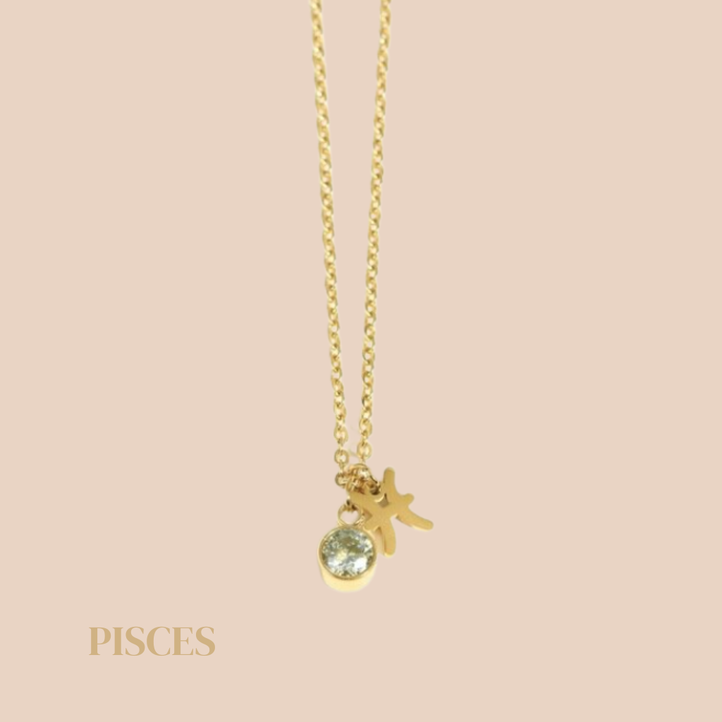 Pisces Gem Necklace