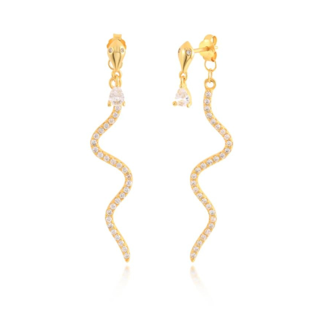 Snake Drip Earring