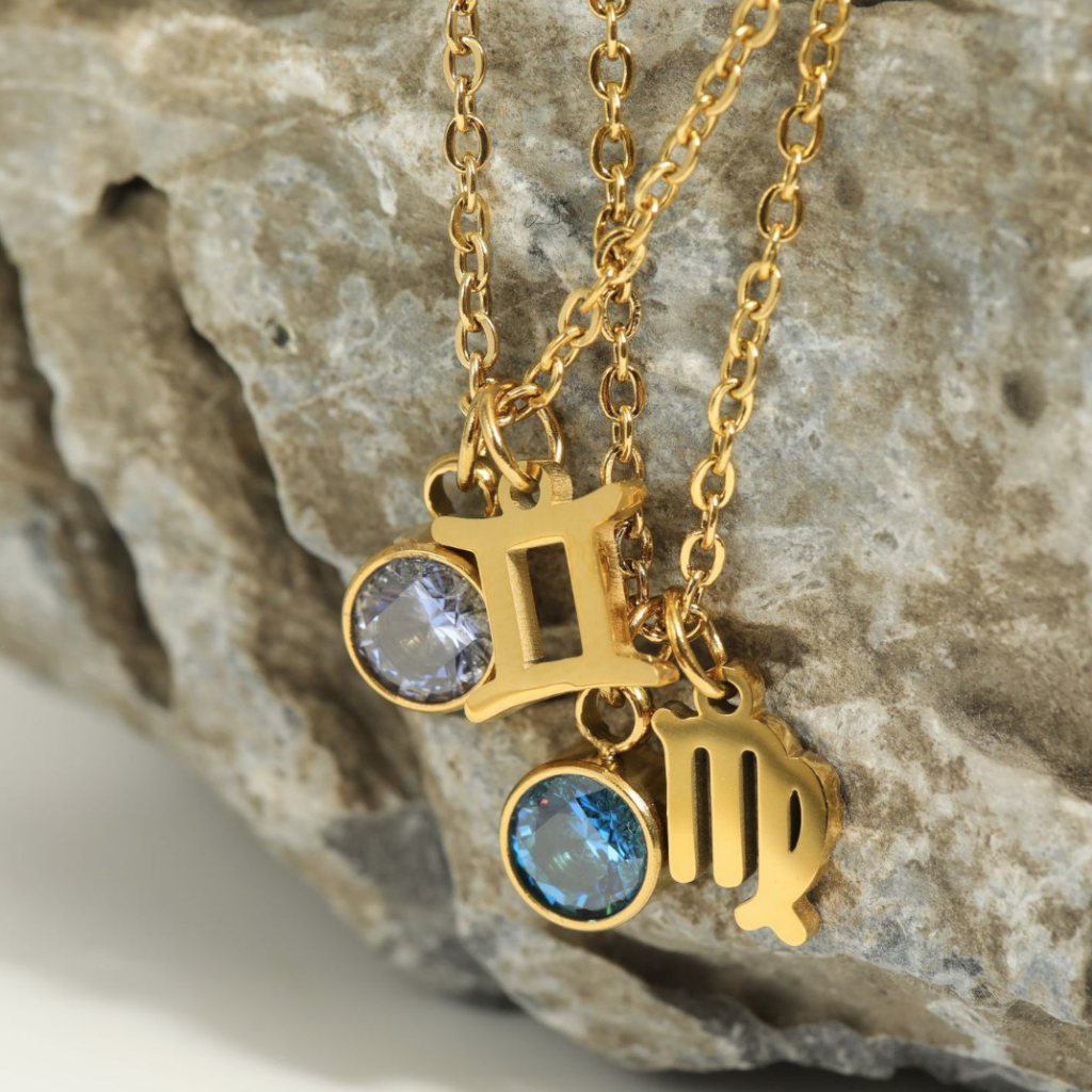Gemini Gem Necklace