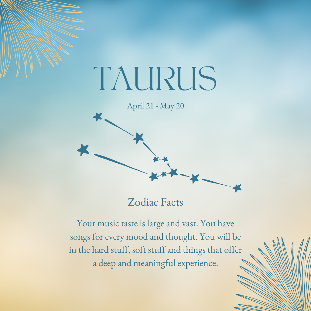 Taurus Constellation Necklace Rose Gold