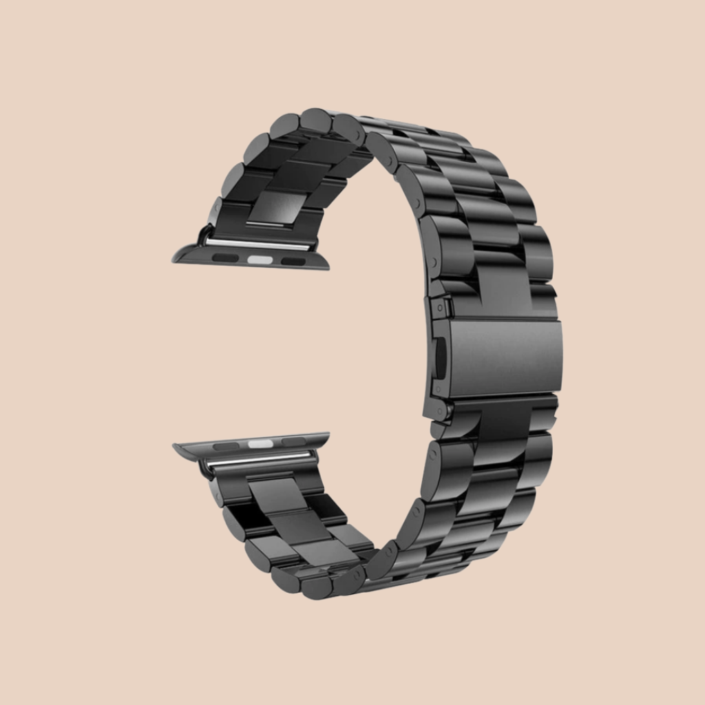 Rosetta Metal Watch Black - 42/44 mm