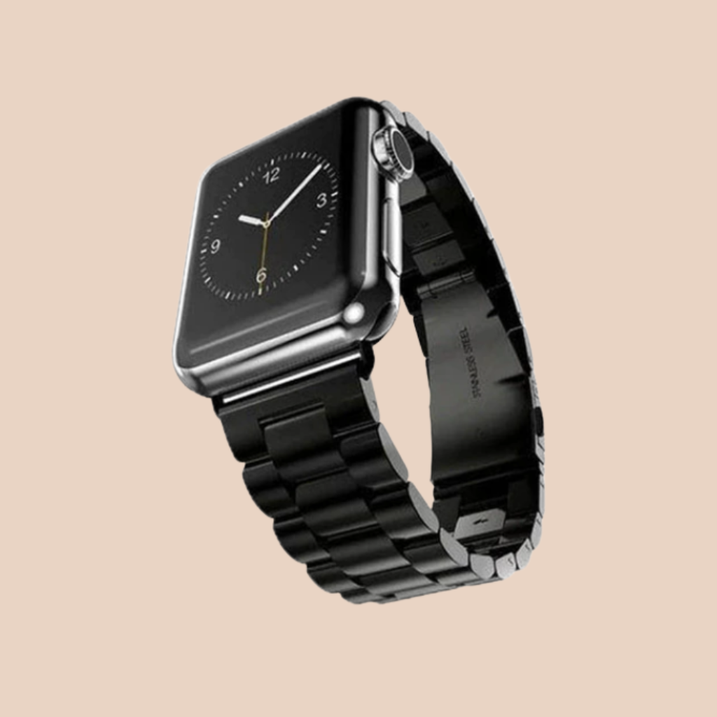 Rosetta Metal Watch Black - 42/44 mm