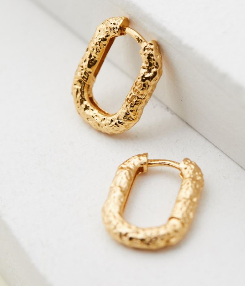 Crush &#39;O&#39; Earring - Gold