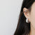 Crush Speckle Earring - Silver