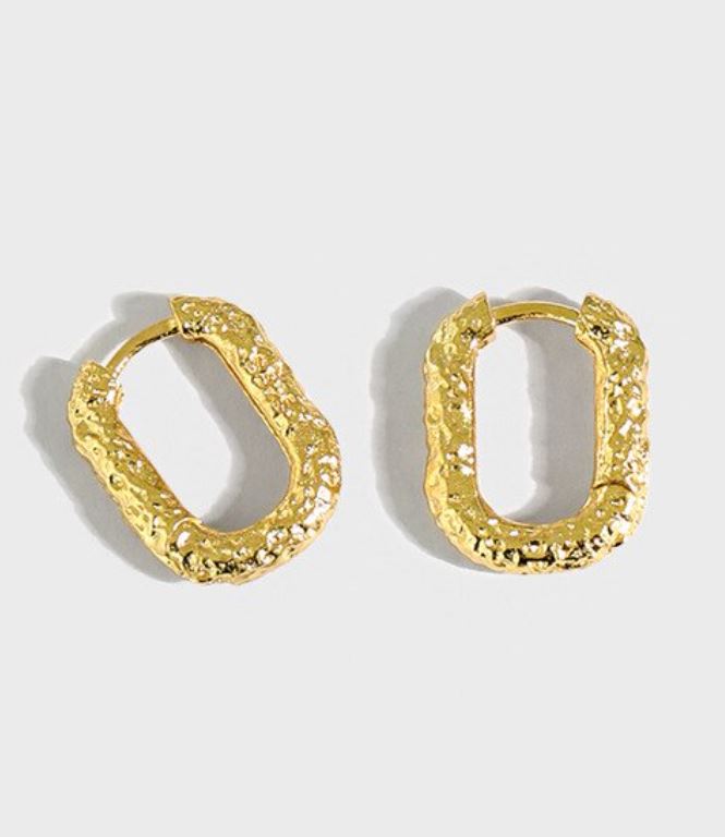 Crush &#39;O&#39; Earring - Gold