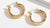 Medium Simple Hoop Gold